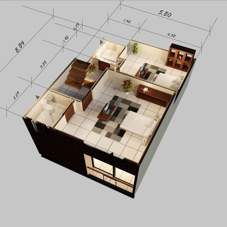 Planta alta Areca
